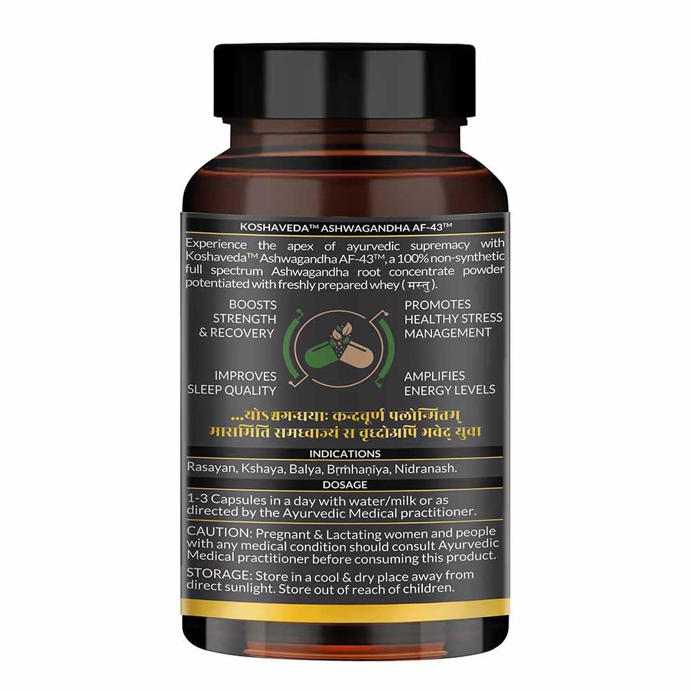 Koshaveda Ashwagandha AF-43 600mg