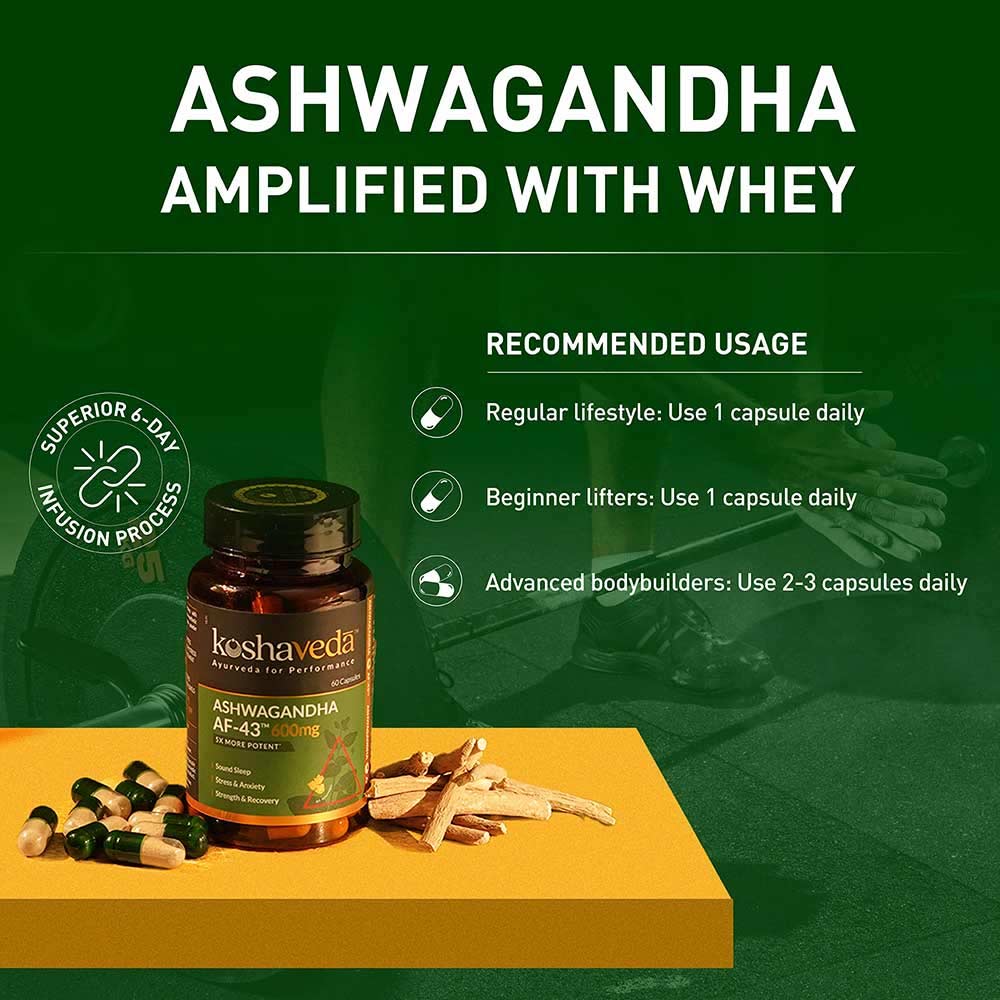 Koshaveda Ashwagandha AF-43 600mg