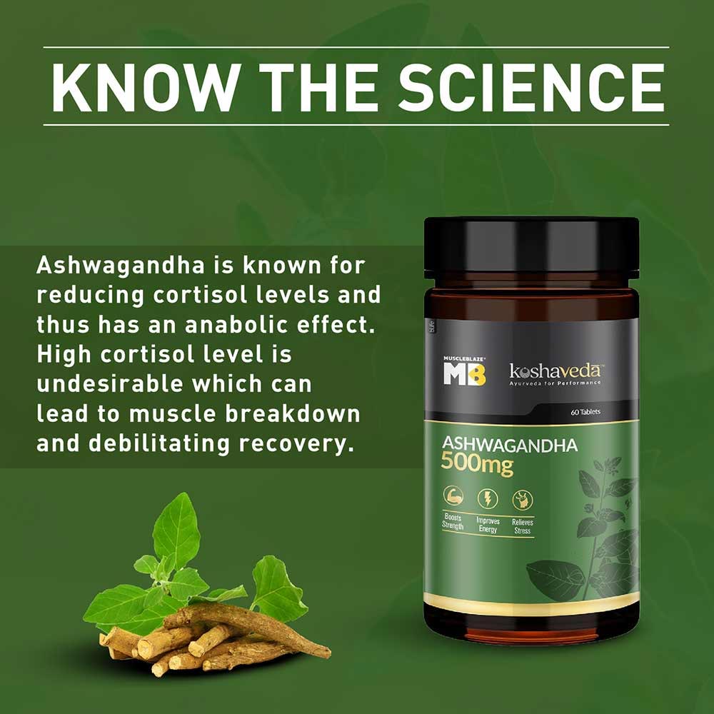 Koshaveda Ayurveda for Performance - Ashwagandha 500mg