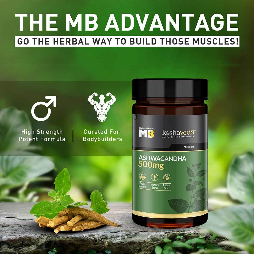 Koshaveda Ayurveda for Performance - Ashwagandha 500mg