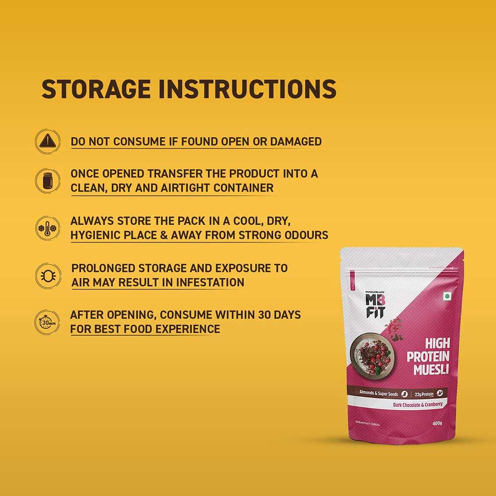 MuscleBlaze High Protein Muesli
