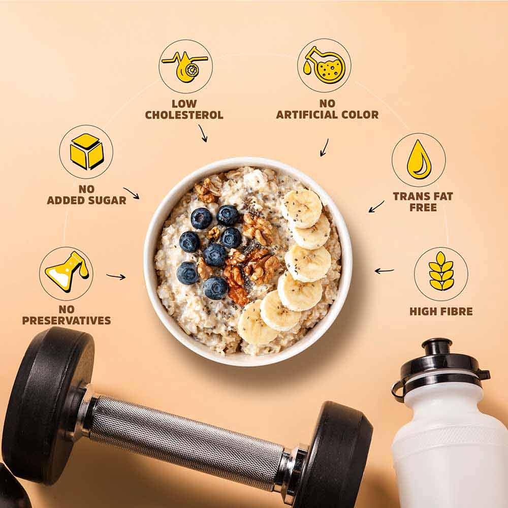 MuscleBlaze High Protein Oats