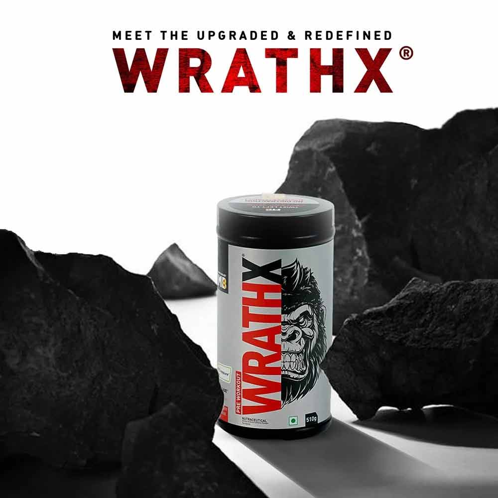 MuscleBlaze Pre Workout WrathX 510g