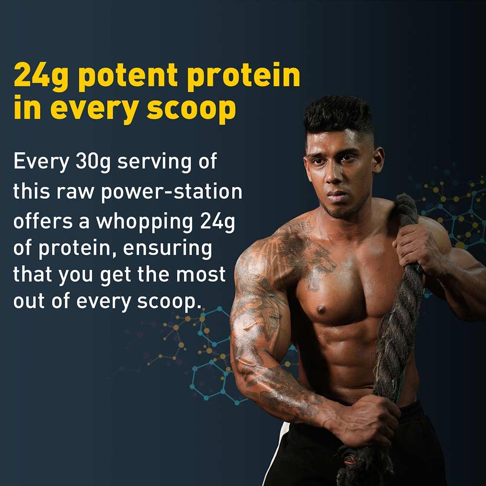 MuscleBlaze 80% Raw Whey Protein Supplement Powder