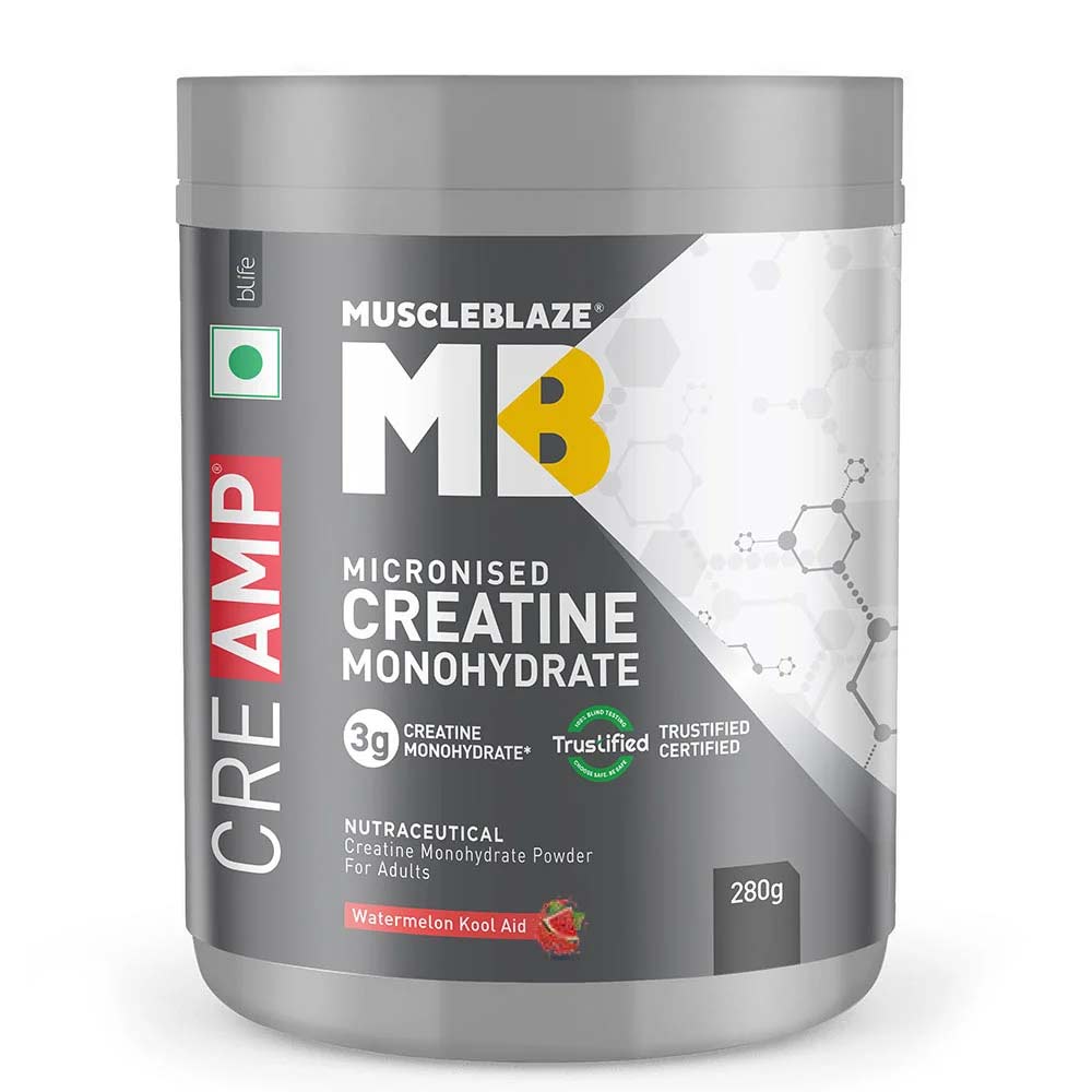 MuscleBlaze Micronised Creatine Monohydrate CreAMP