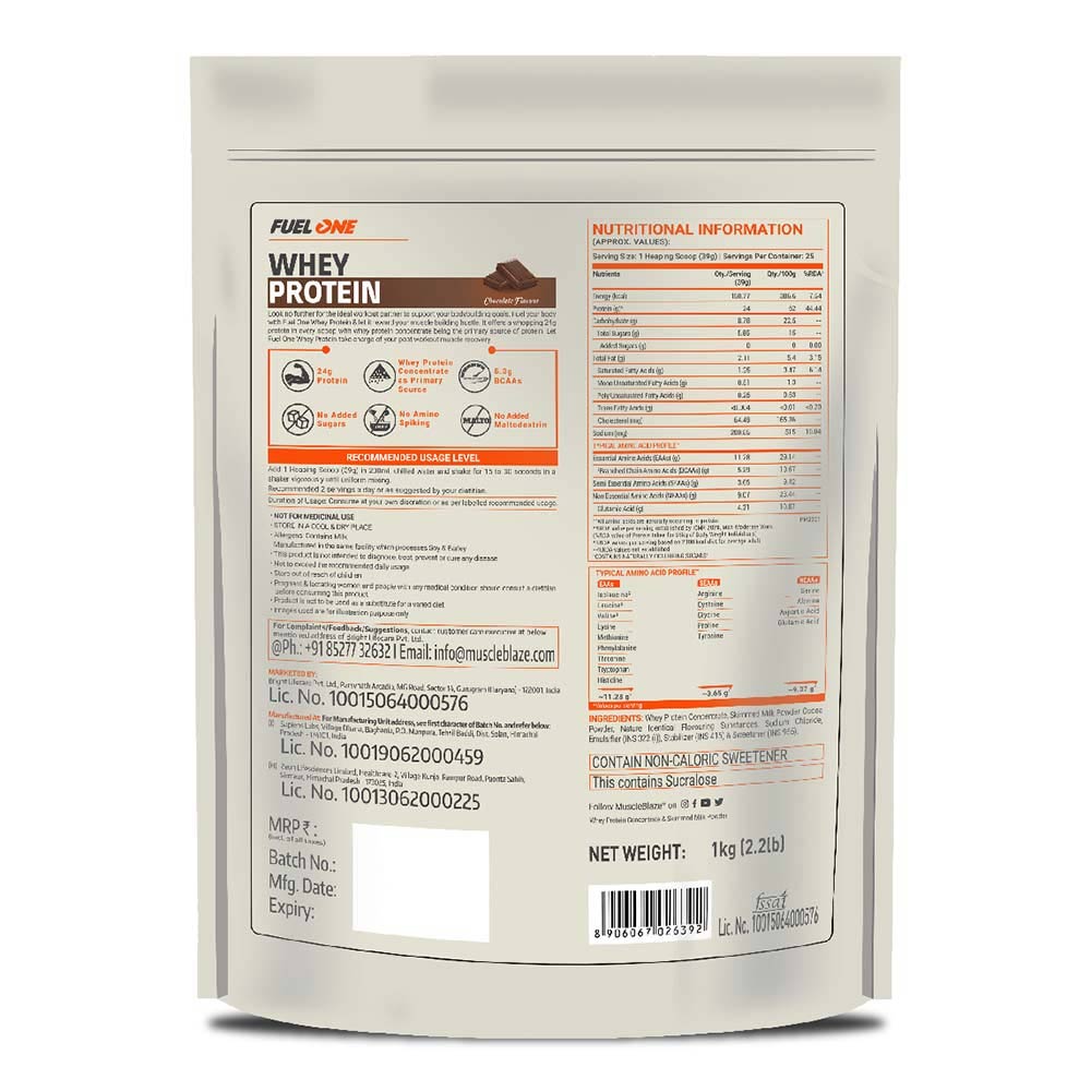 MB Fuel One Whey Protein Powder