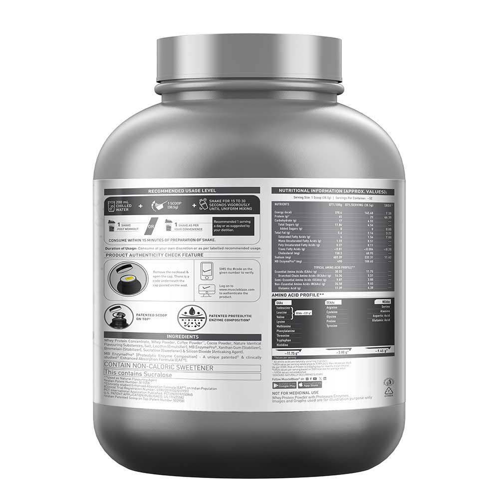 MuscleBlaze Biozyme Performance Whey Protein