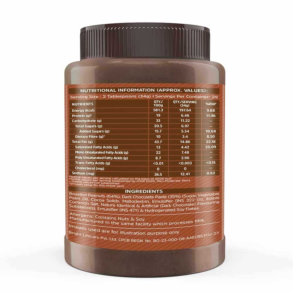 MuscleBlaze Chocolate Peanut Butter