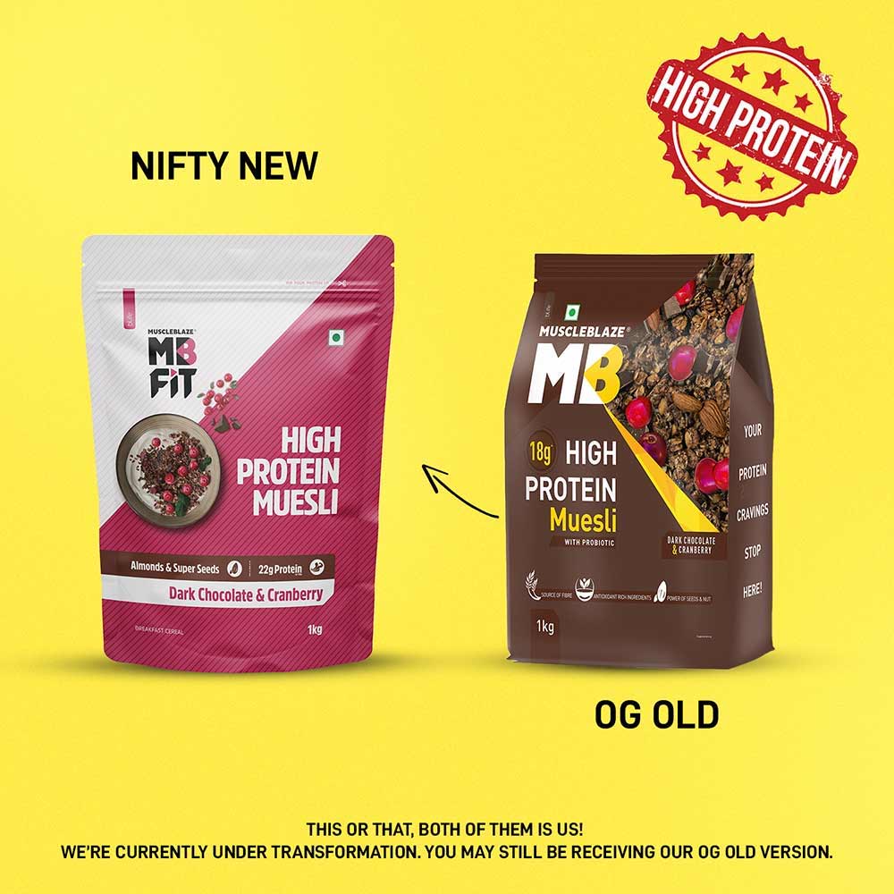 MuscleBlaze High Protein Muesli