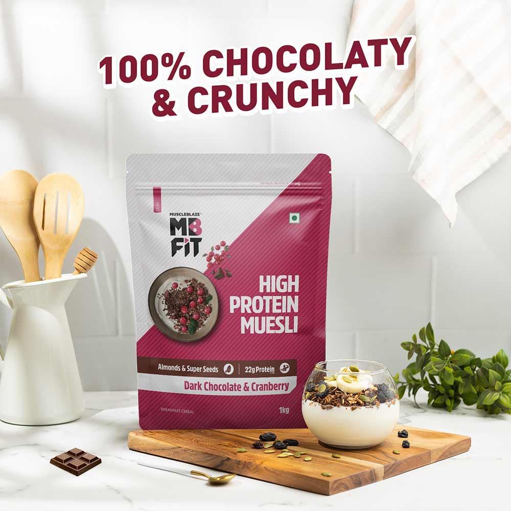 MuscleBlaze High Protein Muesli