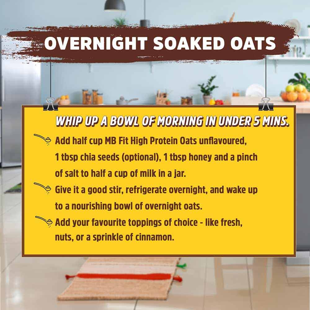 MuscleBlaze High Protein Oats