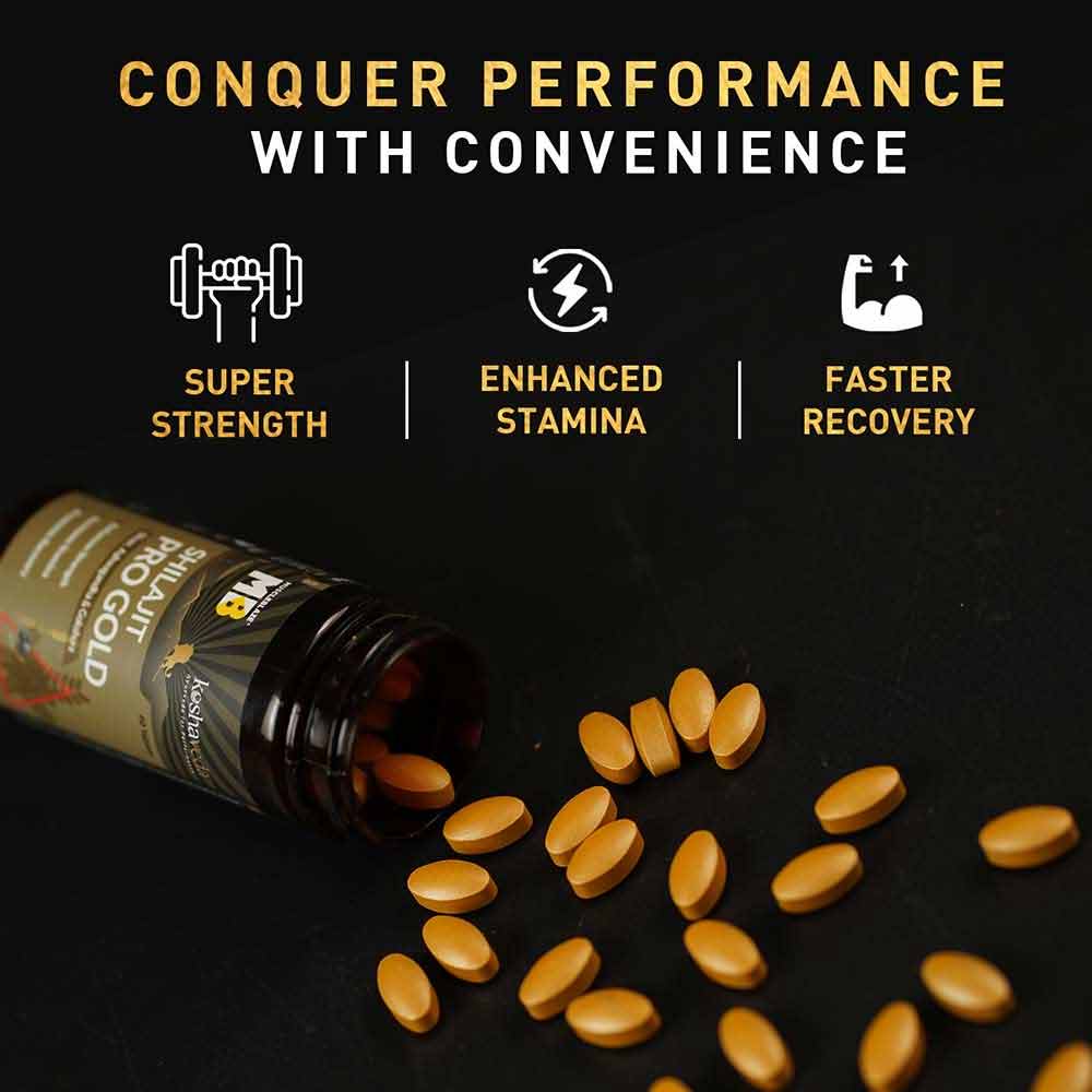 Koshaveda Shilajit Pro Gold by MuscleBlaze