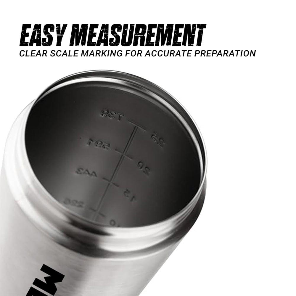 MuscleBlaze Gym Steel Shaker