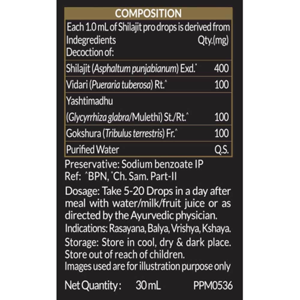 Koshaveda Shilajit Pro Drops by MuscleBlaze