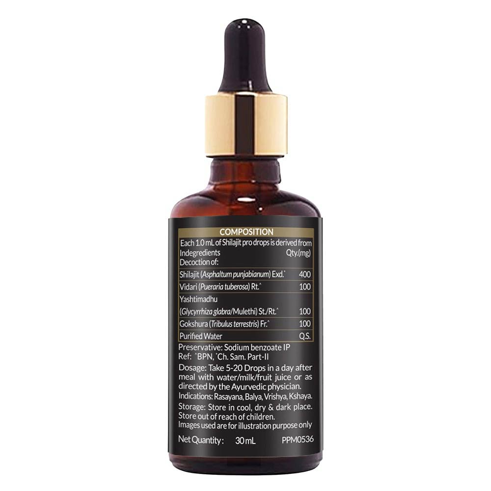 Koshaveda Shilajit Pro Drops by MuscleBlaze