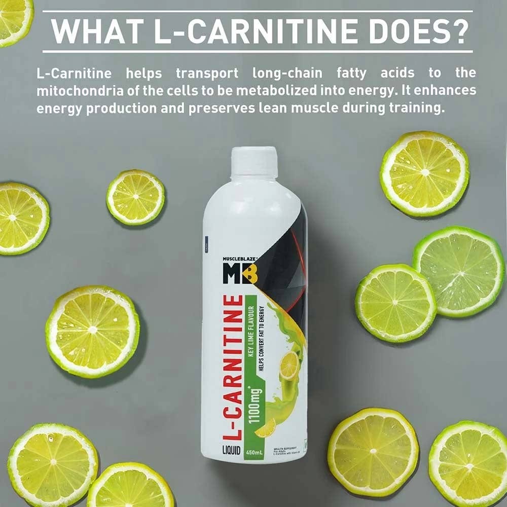 MuscleBlaze Liquid L-Carnitine 1100mg
