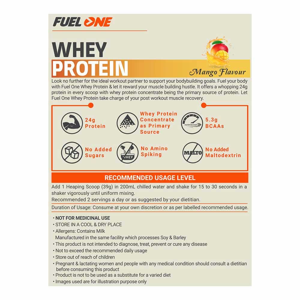 MB Fuel One Whey Protein Powder