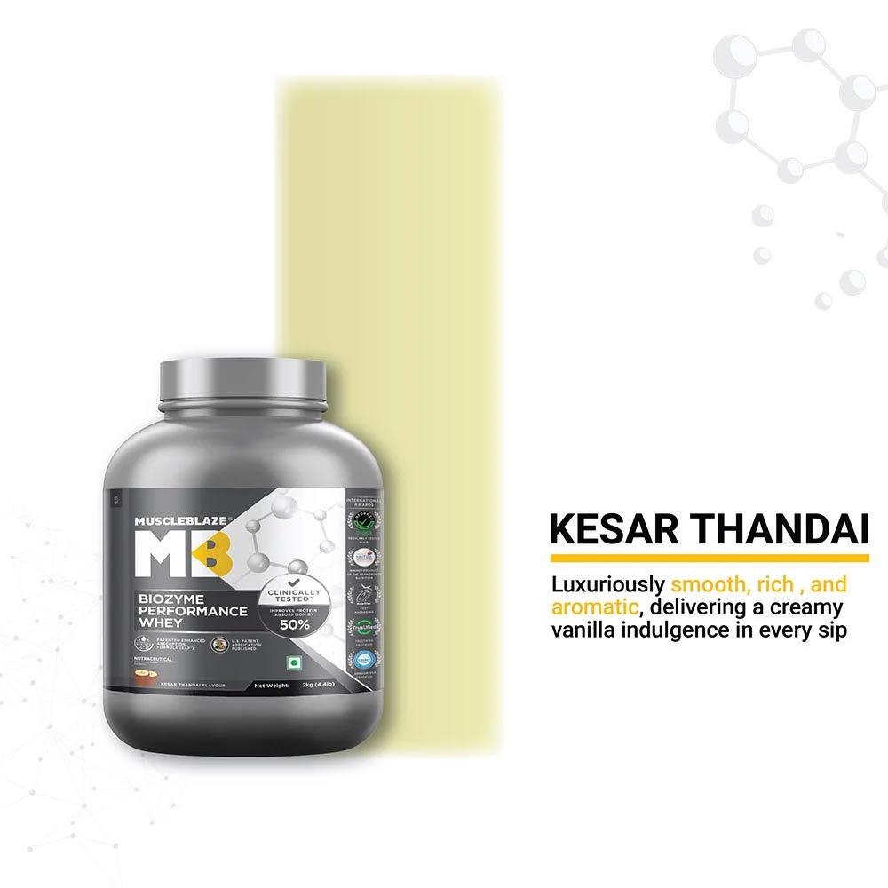 MuscleBlaze Biozyme Performance Whey Protein
