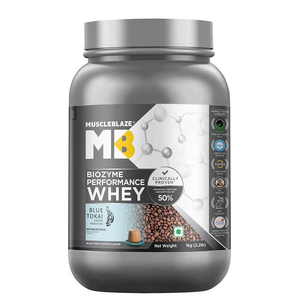 MuscleBlaze Biozyme Performance Whey