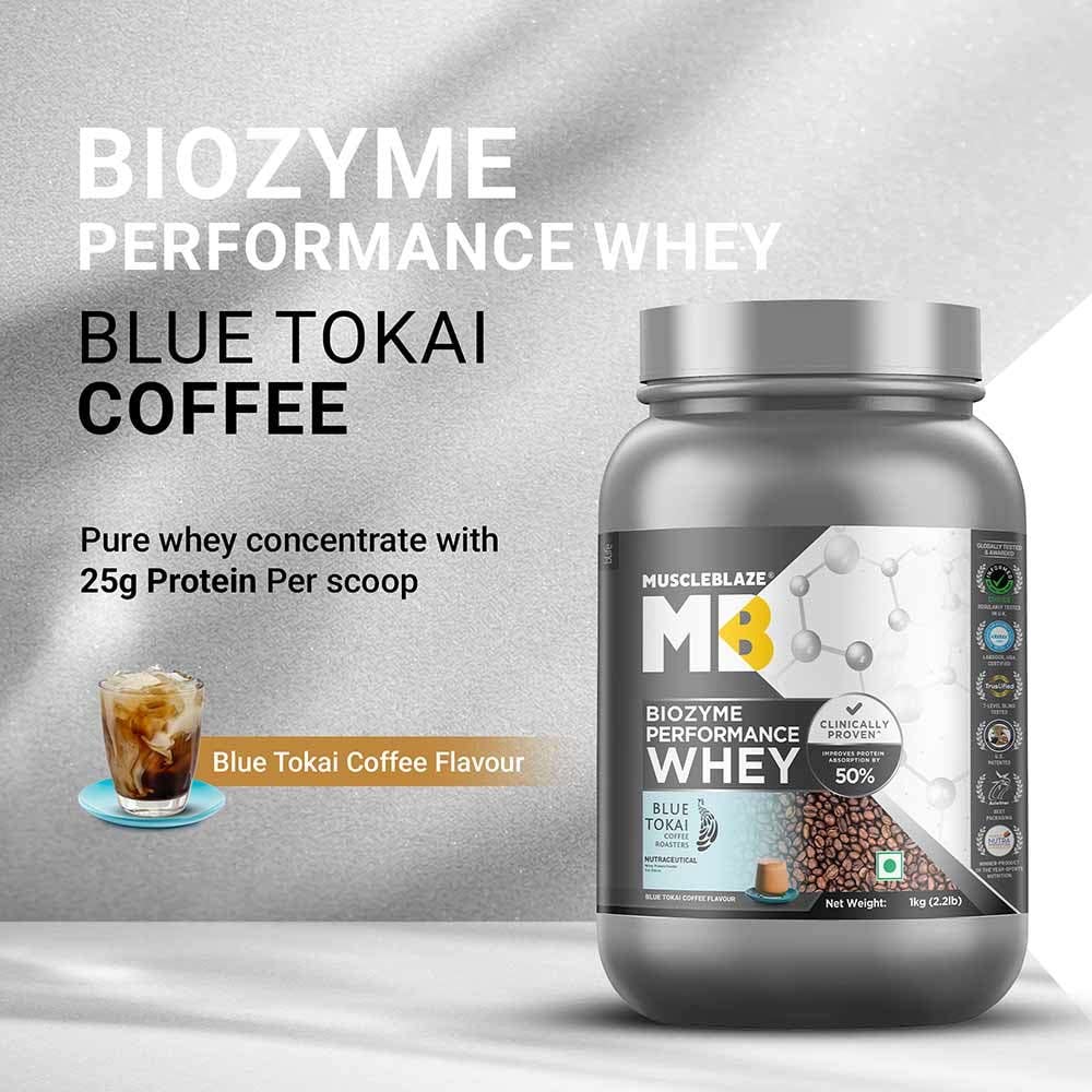 MuscleBlaze Biozyme Performance Whey