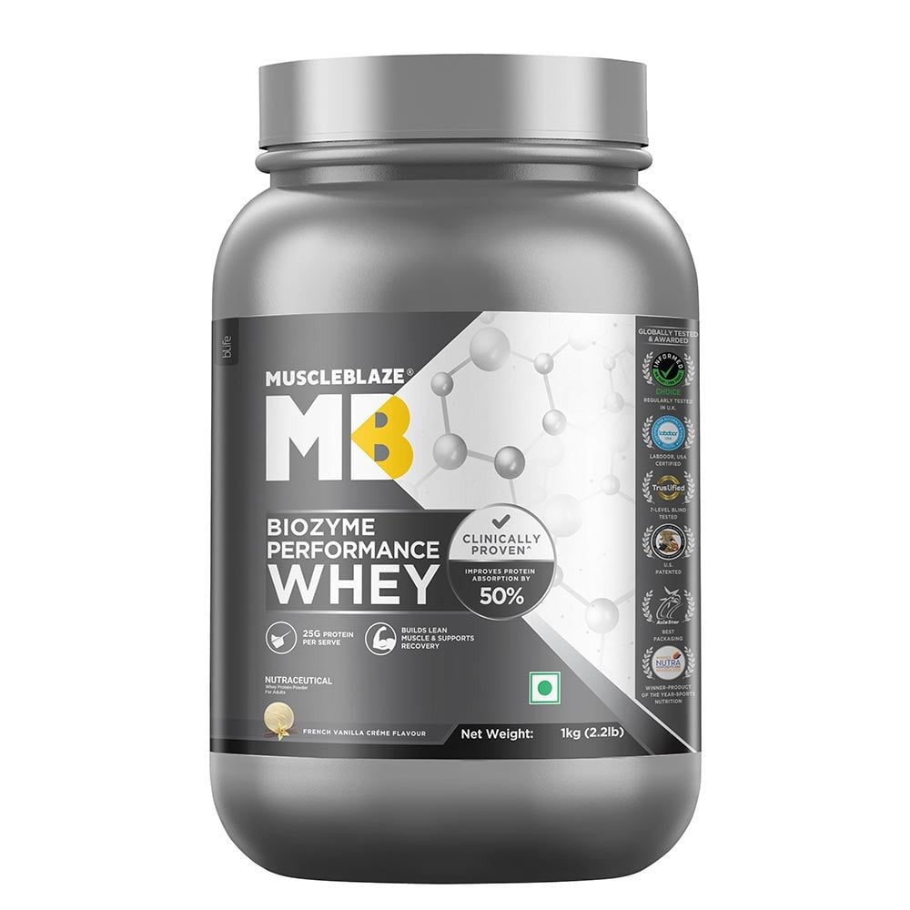 MuscleBlaze Biozyme Performance Whey