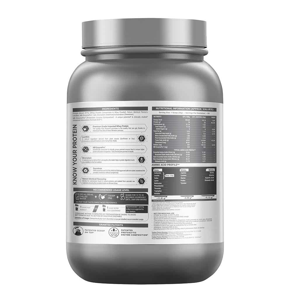 MuscleBlaze Biozyme Performance Whey