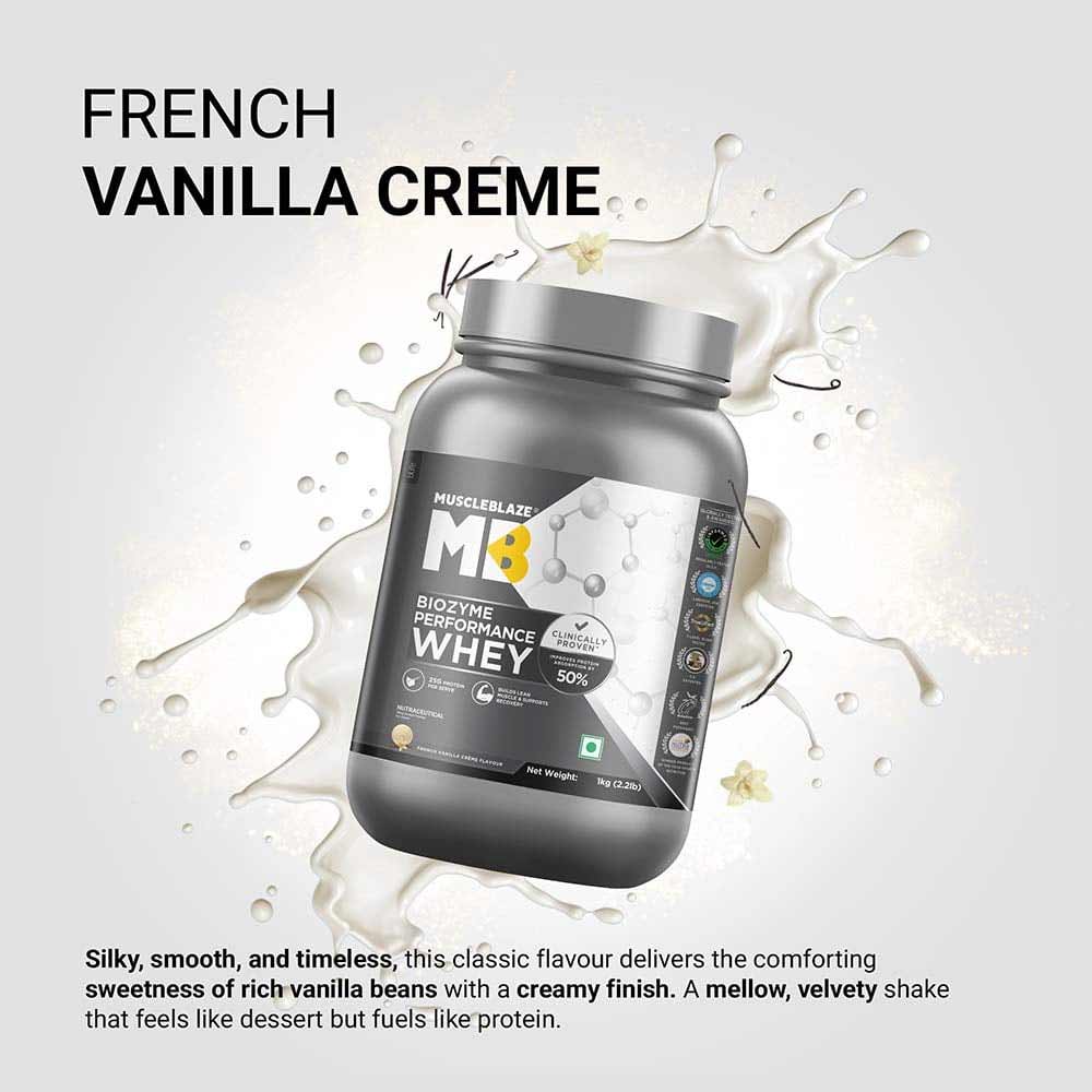 MuscleBlaze Biozyme Performance Whey