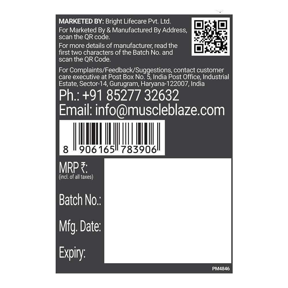 MuscleBlaze Biozyme Performance Whey