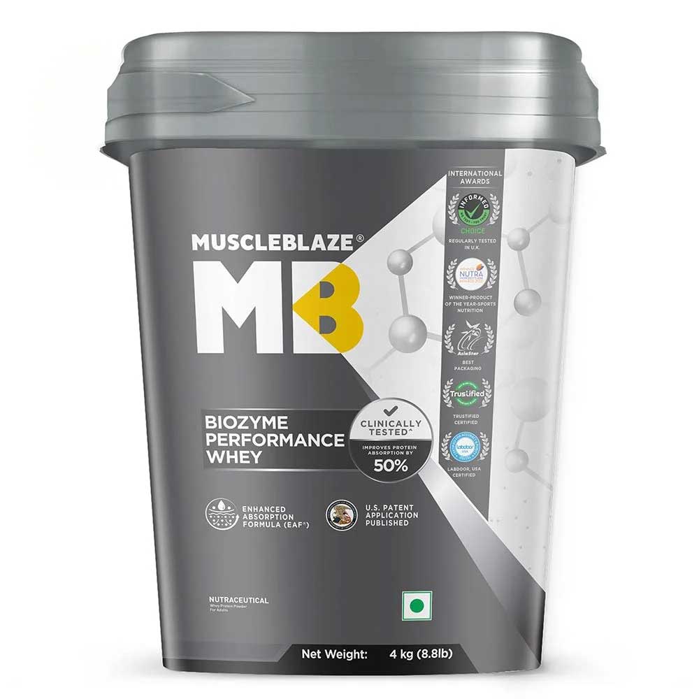 MuscleBlaze Biozyme Performance Whey Protein