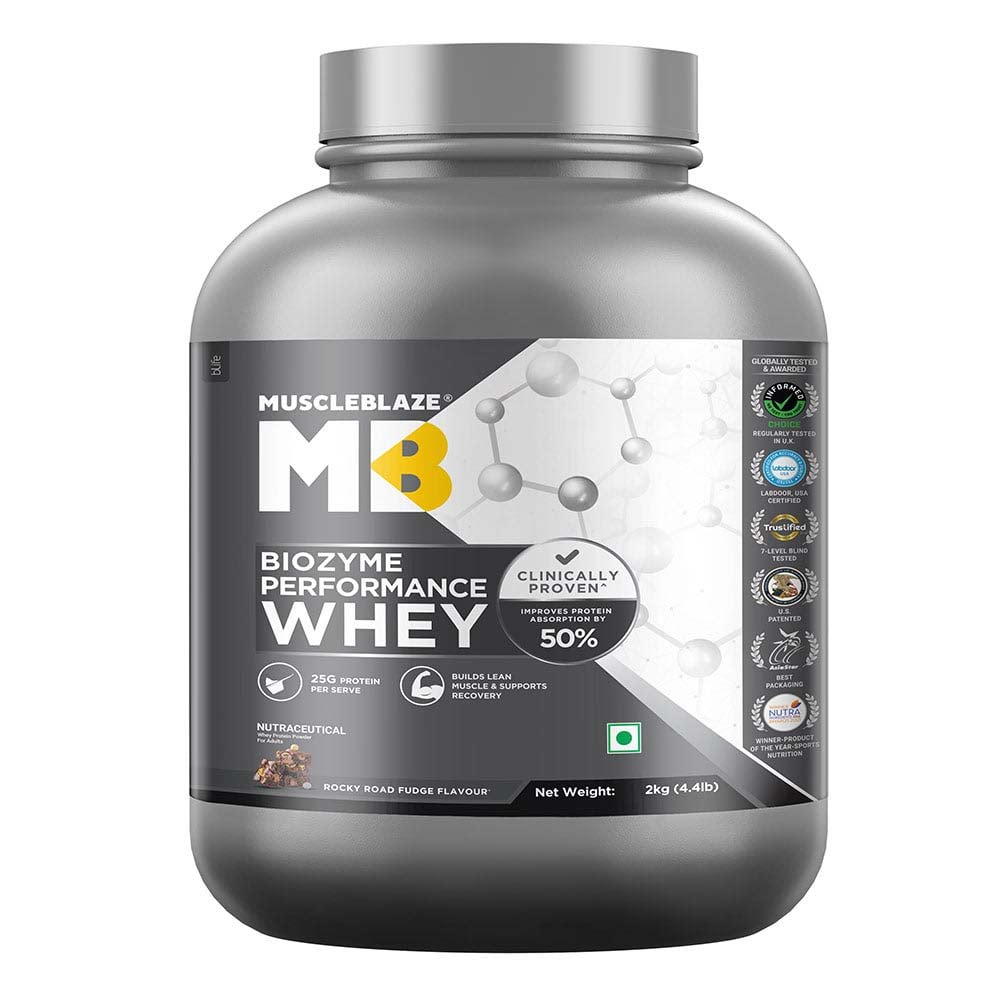MuscleBlaze Biozyme Performance Whey