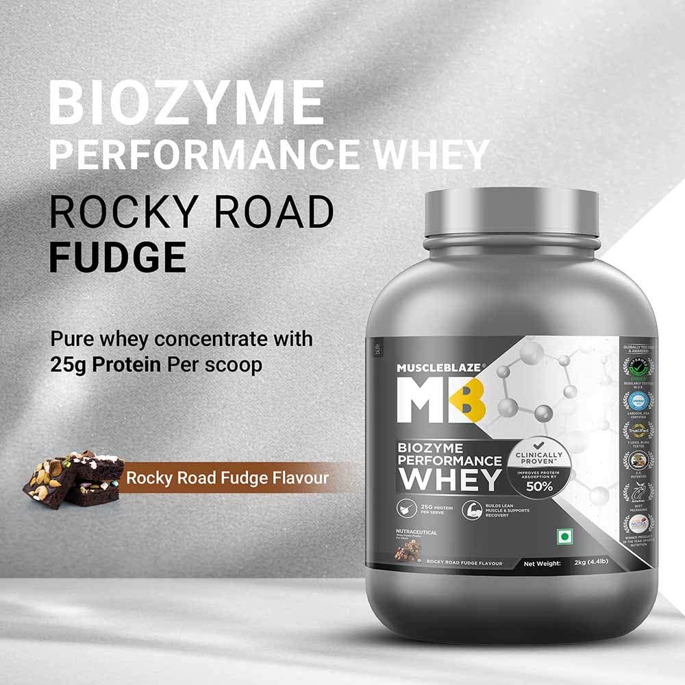 MuscleBlaze Biozyme Performance Whey