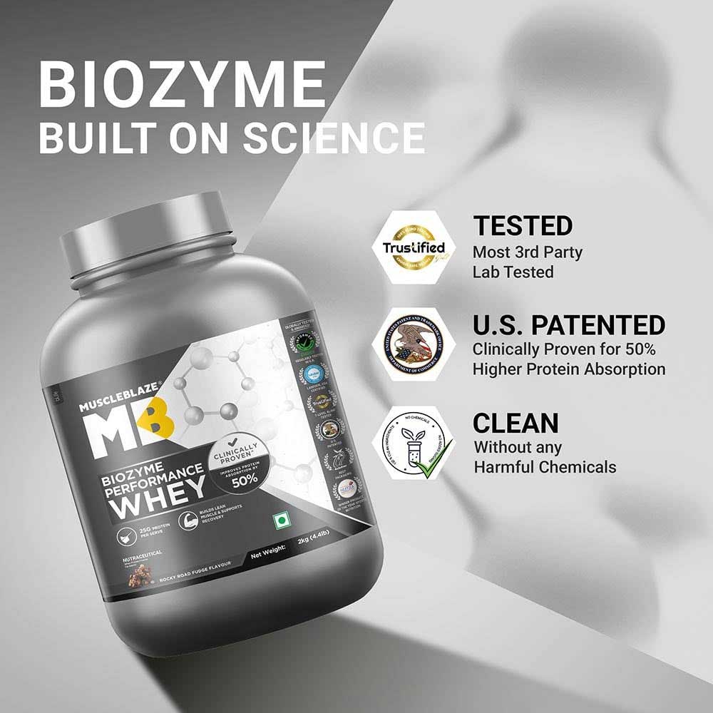 MuscleBlaze Biozyme Performance Whey