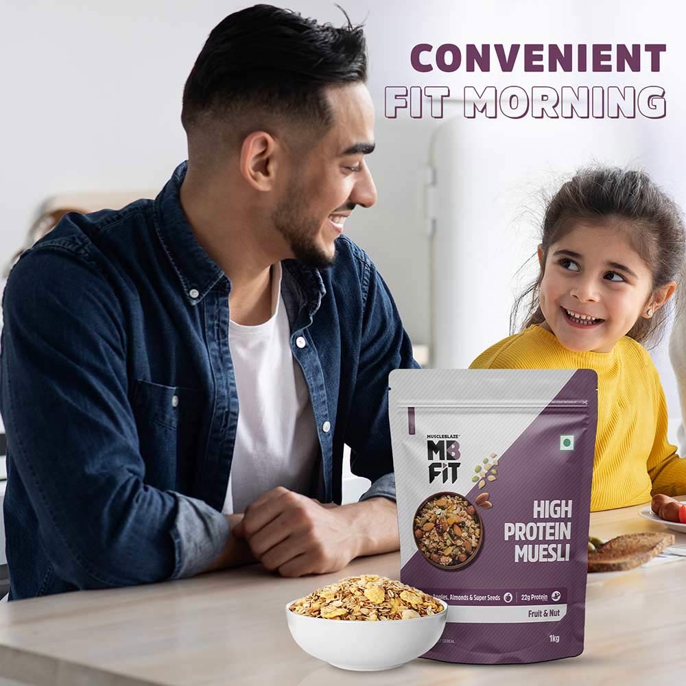 MuscleBlaze High Protein Muesli