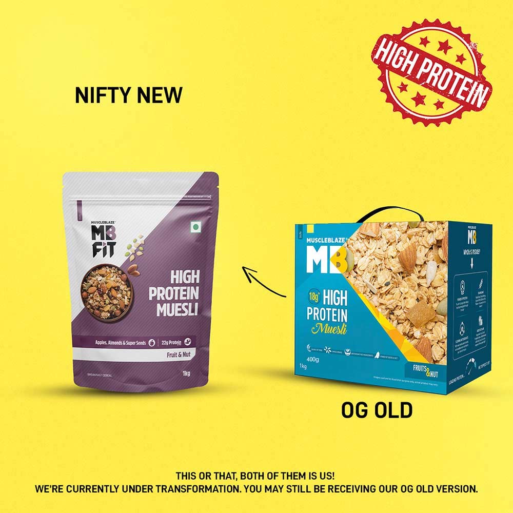 MuscleBlaze High Protein Muesli