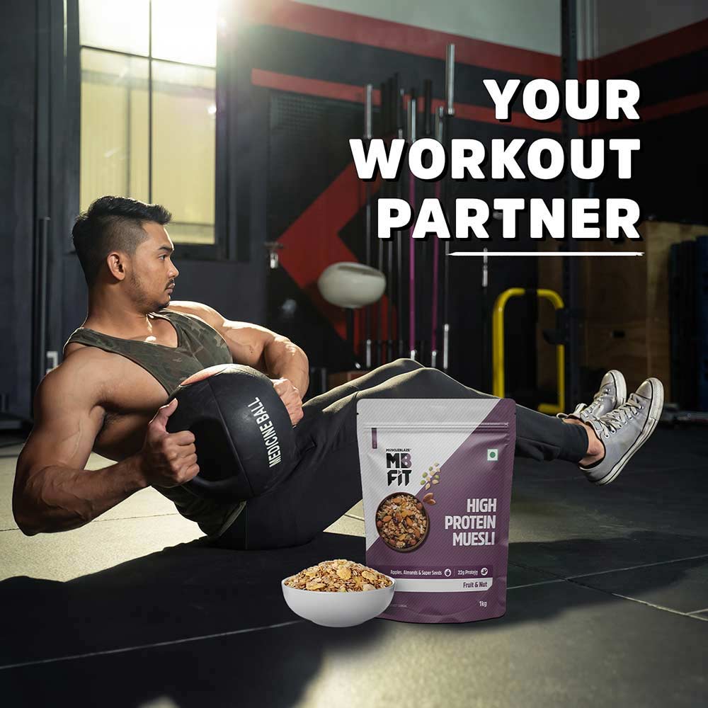 MuscleBlaze High Protein Muesli