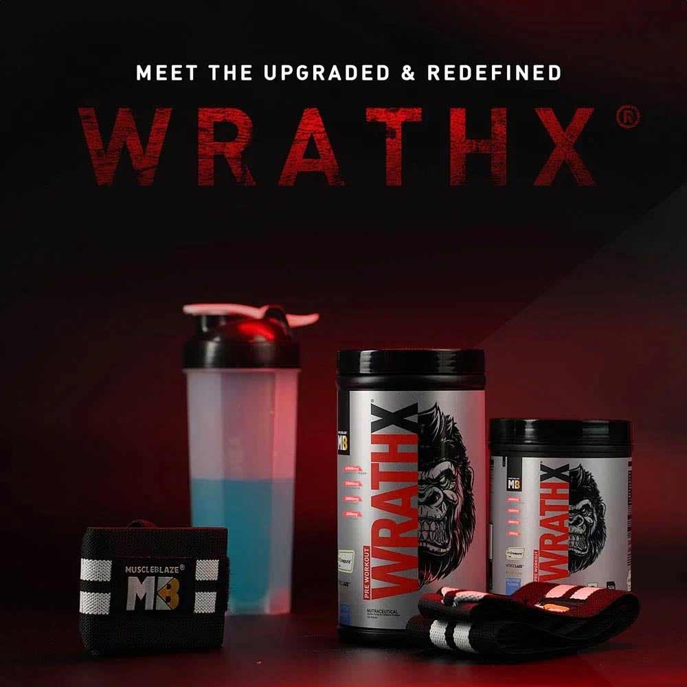 MuscleBlaze Pre Workout WrathX