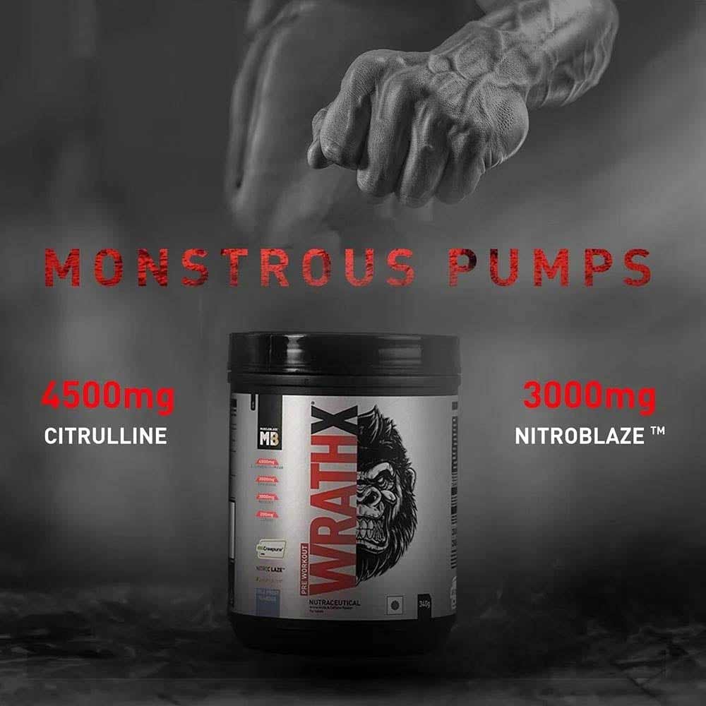 MuscleBlaze Pre Workout WrathX