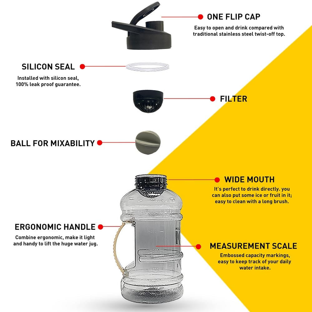 MuscleBlaze Gallon Bottle with Mono Carton