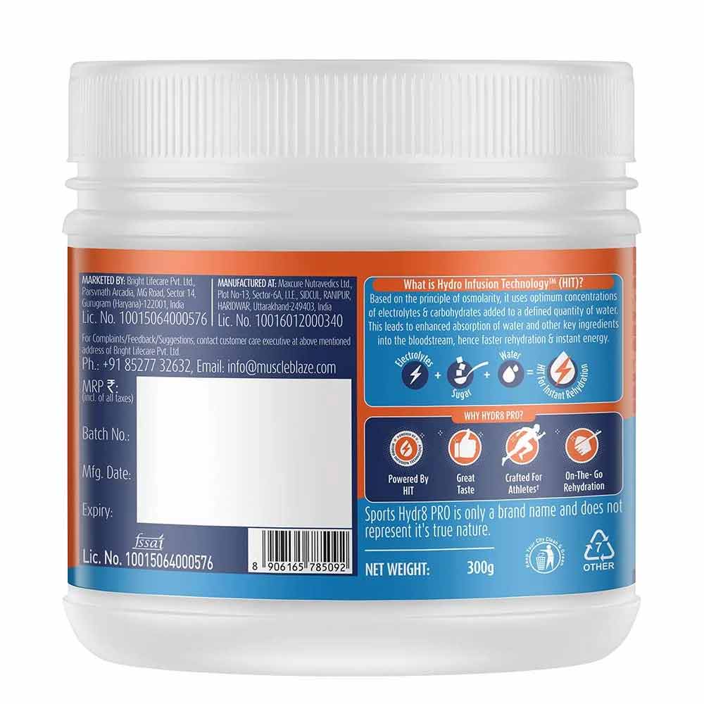 MuscleBlaze Sports Hydr8 PRO