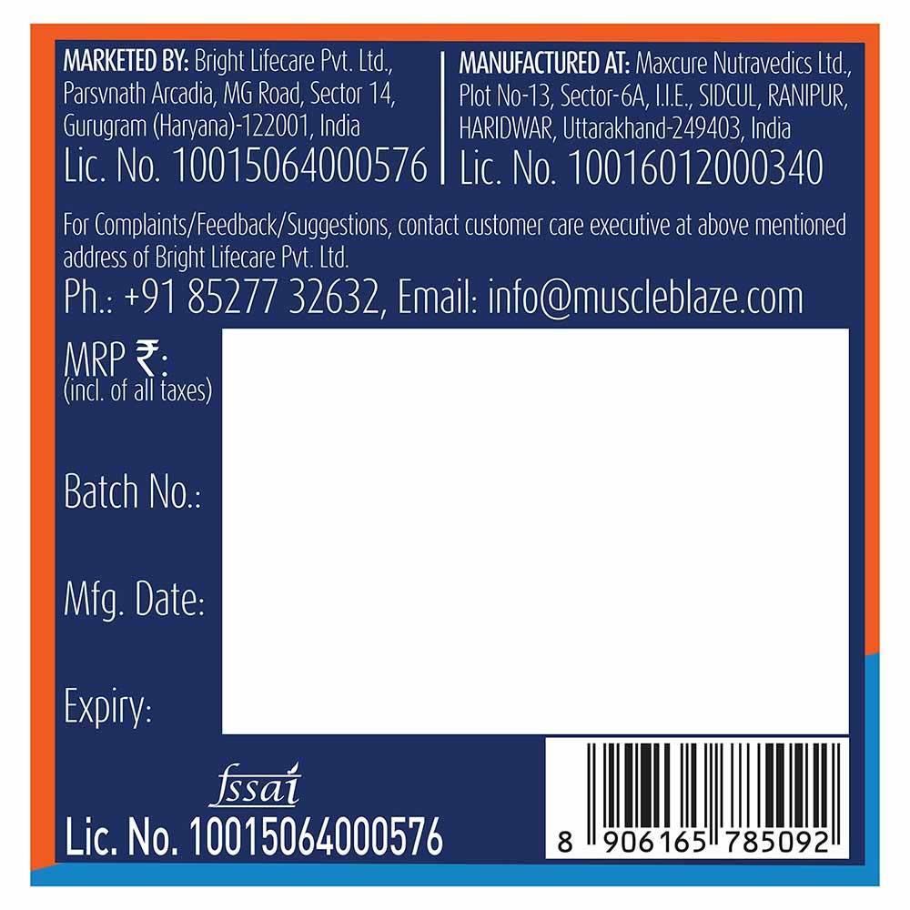 MuscleBlaze Sports Hydr8 PRO