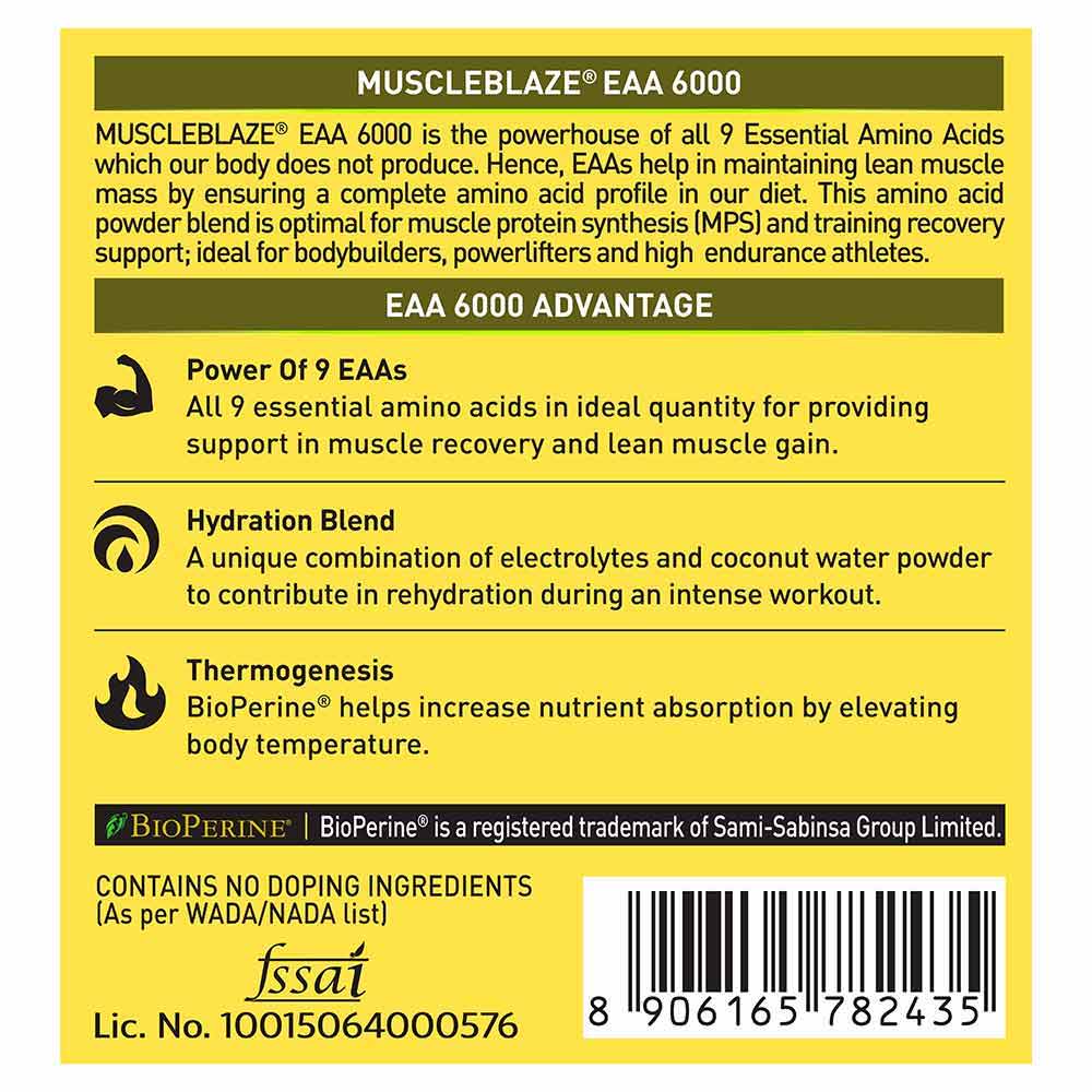 MuscleBlaze EAA 6000