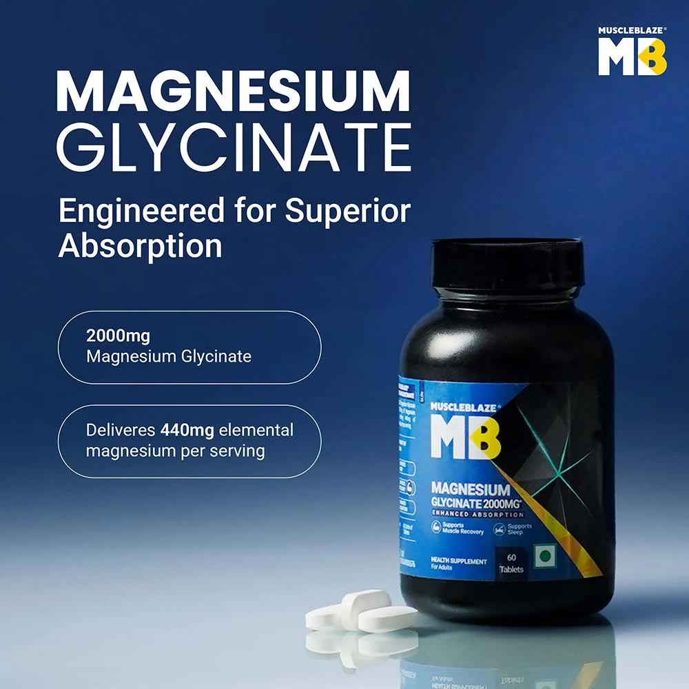MuscleBlaze Magnesium Glycinate