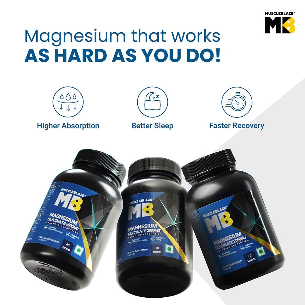 MuscleBlaze Magnesium Glycinate
