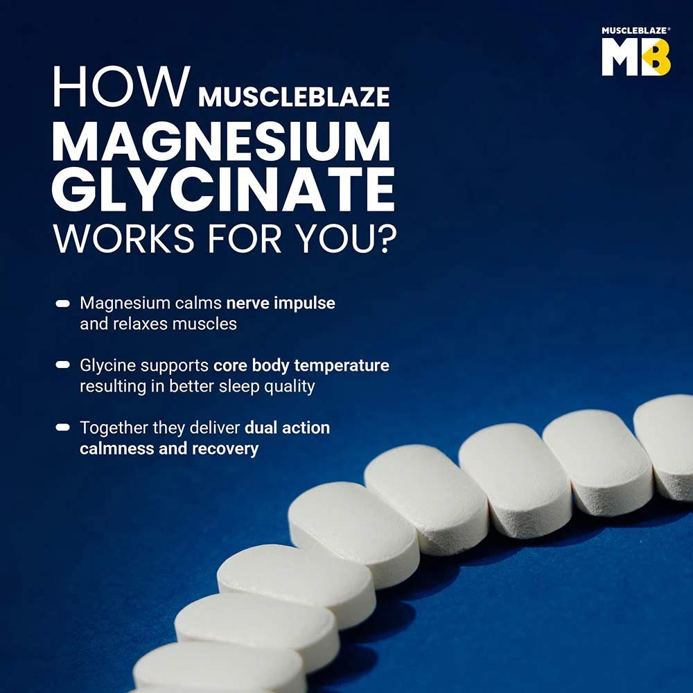MuscleBlaze Magnesium Glycinate