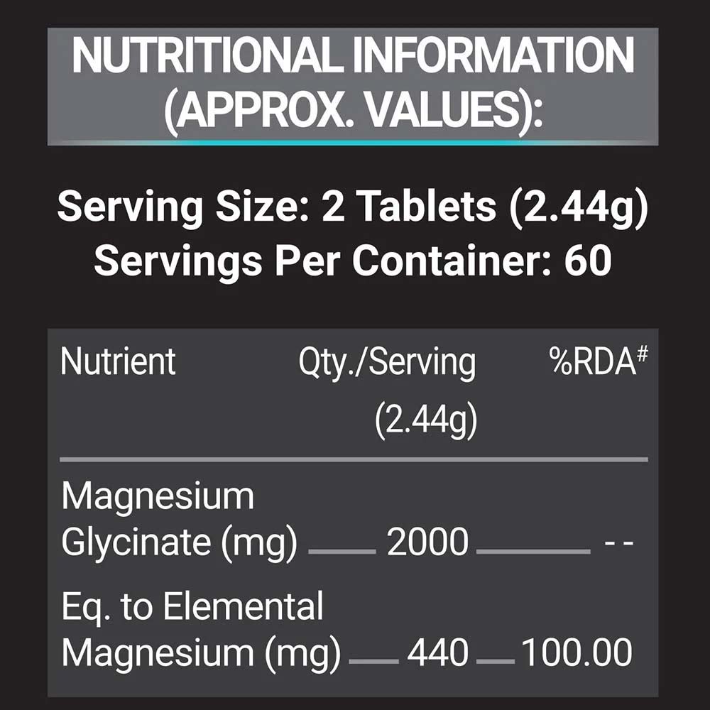 MuscleBlaze Magnesium Glycinate