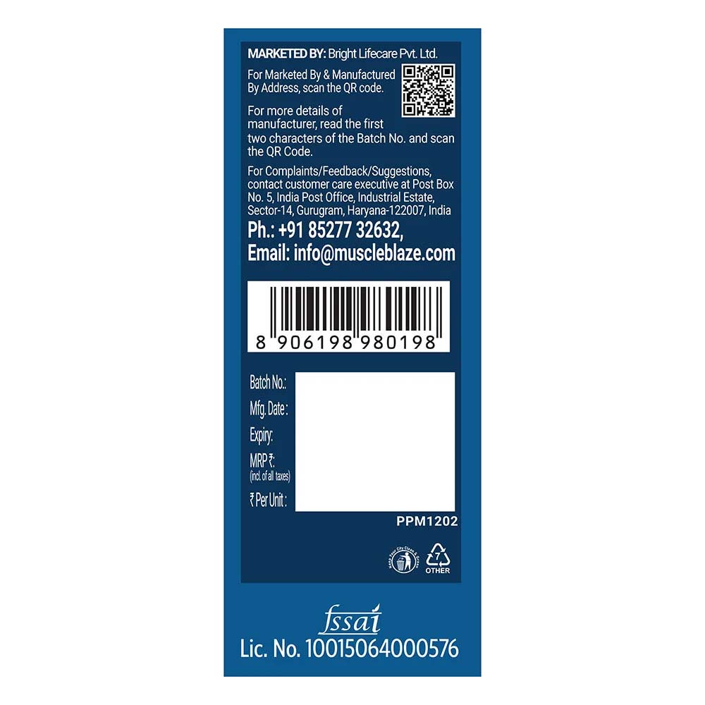 MuscleBlaze Magnesium Glycinate