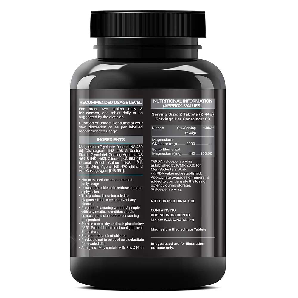 MuscleBlaze Magnesium Glycinate