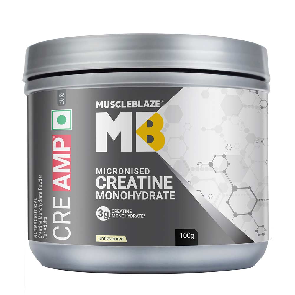 MuscleBlaze Micronised Creatine Monohydrate CreAMP
