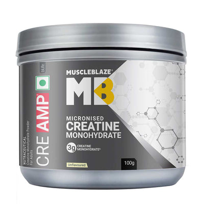 MuscleBlaze Micronised Creatine Monohydrate CreAMP