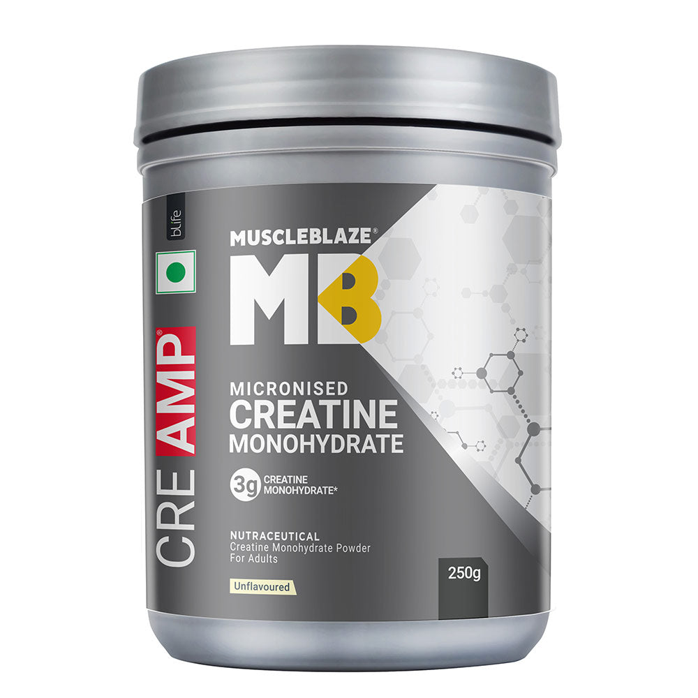 MuscleBlaze Micronised Creatine Monohydrate CreAMP